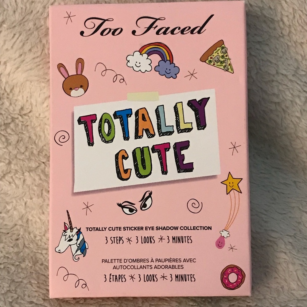 BNIB Too Faced Totally Cute Eye Shadow Palette